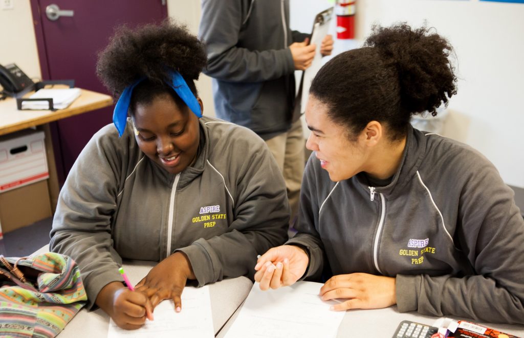 Aspire Golden State Prep Academy Students