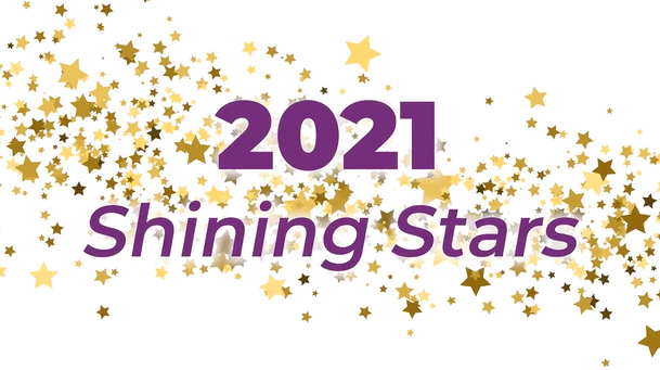 decorative image of shining stars video