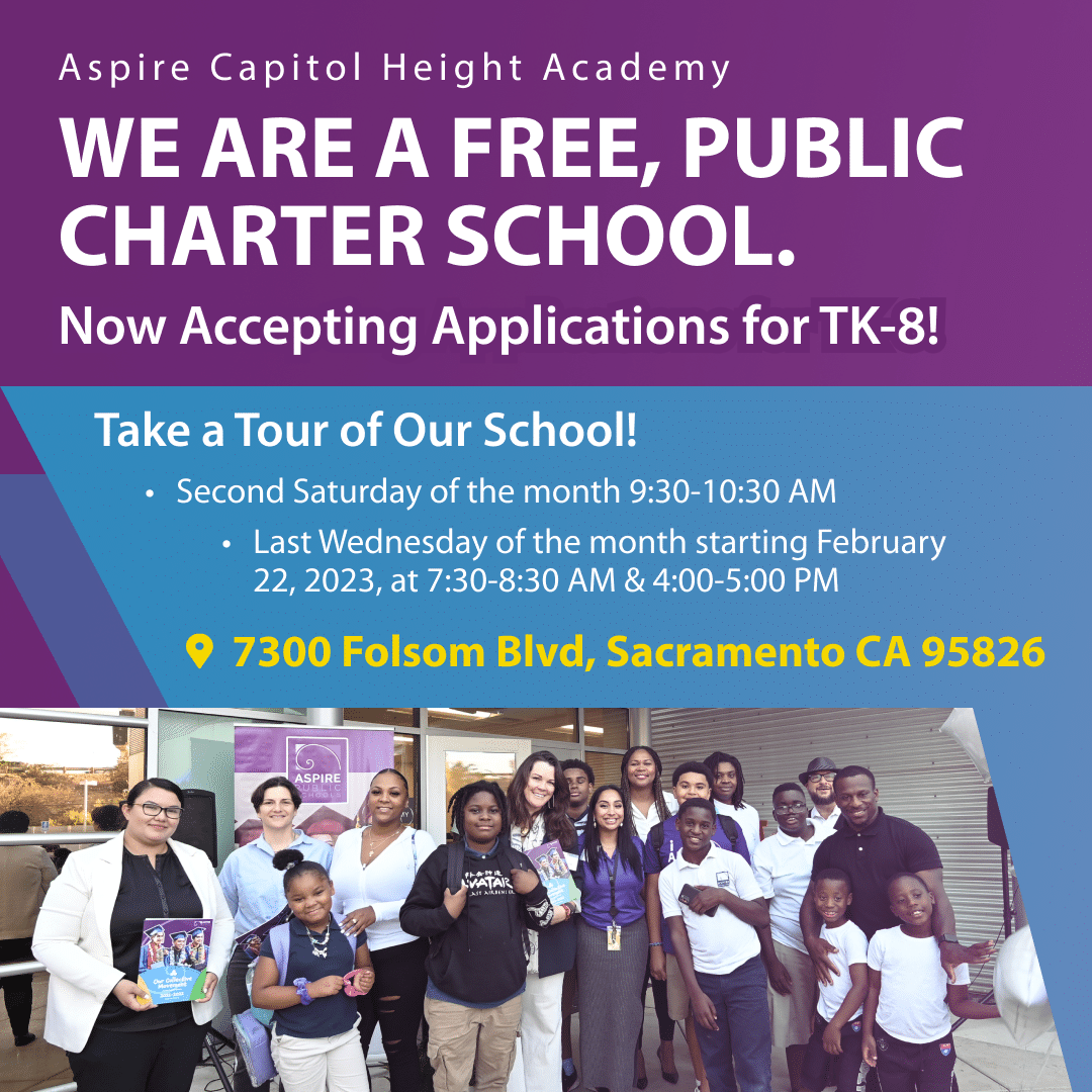 We Want To Show You Our New School Aspire Public Schools