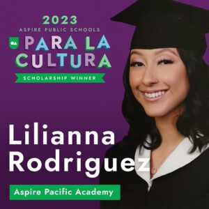 Headshot of PLC winner Lilianna Rodriguez