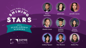 Headshots of 2023 Shining Stars scholarship winners